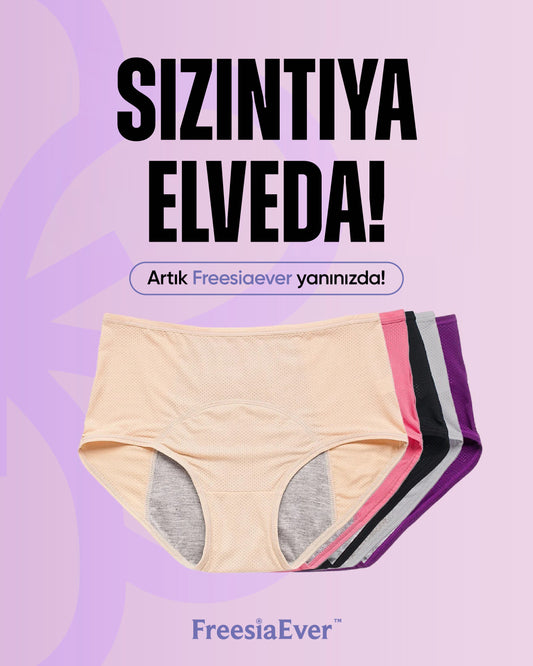 FreesiaEver™ Yüksel Bel Sızdırmaz İç Çamaşırı