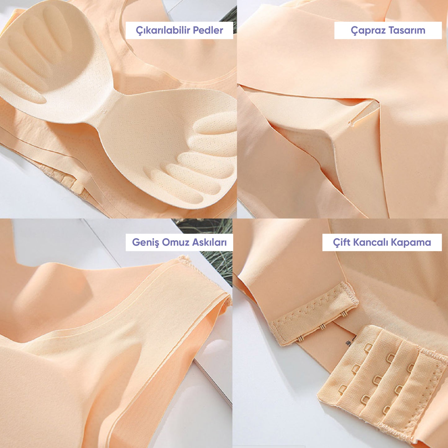 Duruş Düzeltici Dikişsiz Sütyen | FreesiaEver